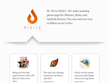 Tablet Screenshot of pixiteapps.com